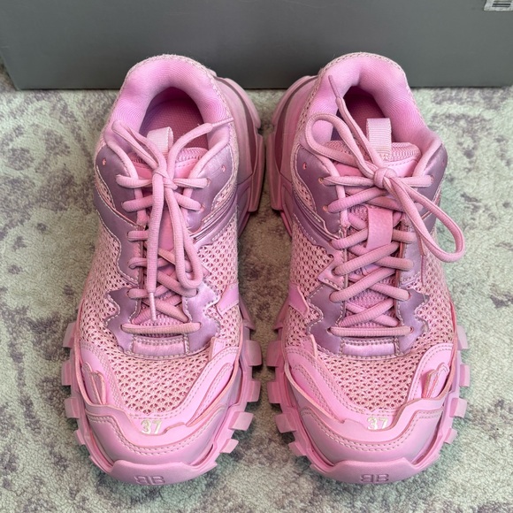 NIB Balenciaga Track.3 Sneakers in Pink - Picture 3 of 9